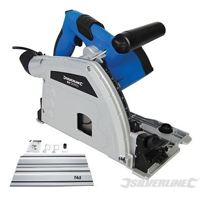 SILVERLINE PLUNGE TRACK SAW 1200W 165MM CIRCULAR SAW 624327