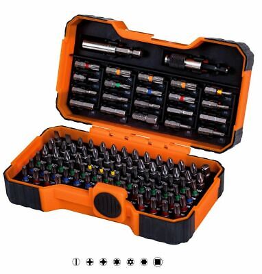 Bahco 59/S100BC 100 Piece Screwdriver Bit Set & Bit Holders Torx HEX PH PZ