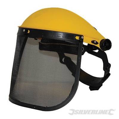 SILVERLINE MESH FACE SHIELD EYE PROTECTION MASK GUARD SAFETY WORK VISOR 140868