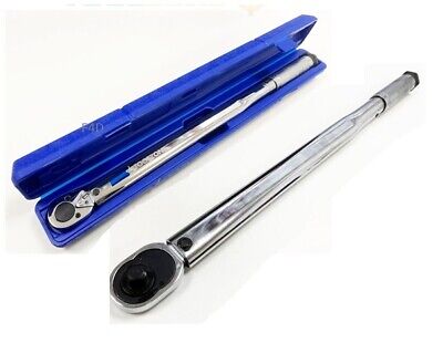 1/2" TORQUE WRENCH HIGH RANGE 25-250FT/LB RATCHET IN CASE SS238