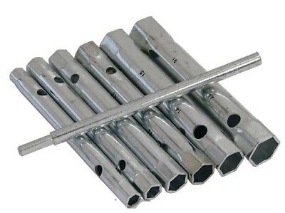 HEAVY DUTY 6pc PIECE TUBULAR BOX SPANNER WRENCH SOCKET SET 6mm-17mm CT3358