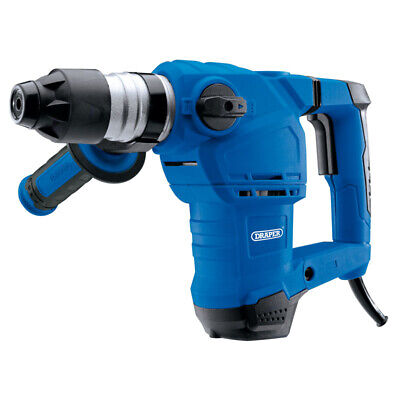 DRAPER IMPACT HAMMER DRILL 1500W ELECTRIC SDS + ROTARY  KIT 240V 56404