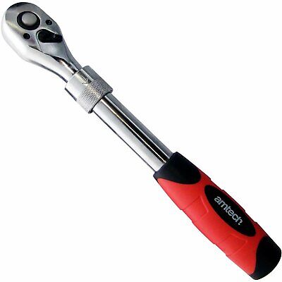 1/2" RATCHET TELESCOPIC EXTENDABLE REVERSIBLE QUICK RELEASE WRENCH AT I3460