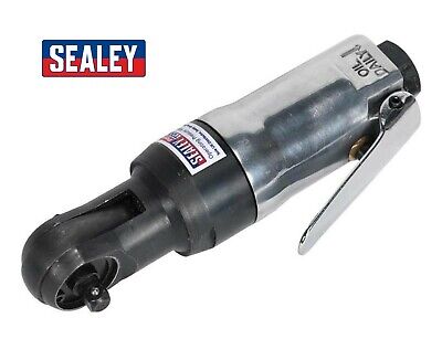 SEALEY AIR RATCHET 1/4" DRIVE STUBBY WRENCH AIR COMPRESSOR TOOL SA230