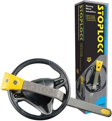 STOPLOCK STEERING WHEEL LOCK ORIGINAL HIGH SECURITY UNIVERSAL CAR VAN HG 134-59