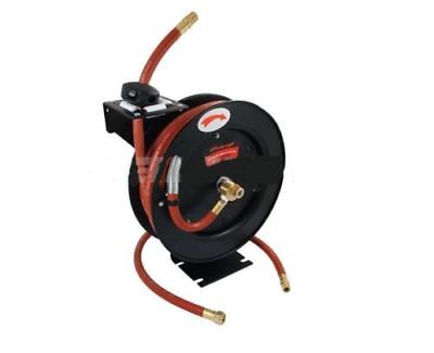 50ft Air Hose Reel 3/8 BSP Retractable Spring Rewind Wall Mountable CT0982