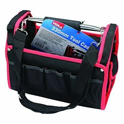 HILKA TOOL BAG 13" 330MM BOX CHEST BAG STORAGE TOTE CADDY HOLDALL CASE 77600330