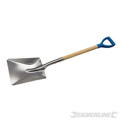 Silverline Shovel Square Mouth Builders Aluminium Spade Gardening Builder 157544