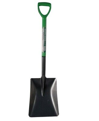 Builders Shovel Heavy Duty Square Mouth Spade Gardening Builders Steel 70193C