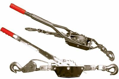 HAND WINCH 4 TON PULLER 4T CABLE TURFER CAR CARAVAN BOAT TRAILER TD026