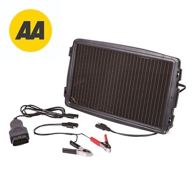 AA 12V Solar Powered Car Caravan Camper Battery Charger Panel OBD Version AA4185