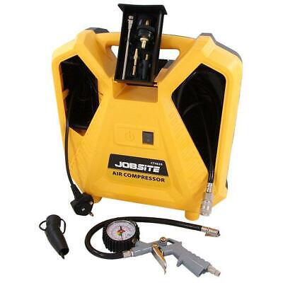 PORTABLE AIR COMPRESSOR 1100W PORTABLE GARAGE ACCESSORIES 8 BAR HEAVY DUTY 230V