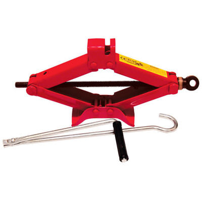 SCISSOR JACK 1 TON TONNE FLOOR HYDRAULIC LIFTING CAR BIKE HEAVY DUTY 66183