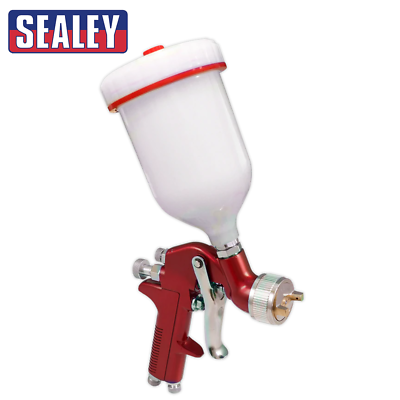 Sealey Air Spray Gun Gravity Feed Paint 1.4mm Set Up Body Shop Tool S714G