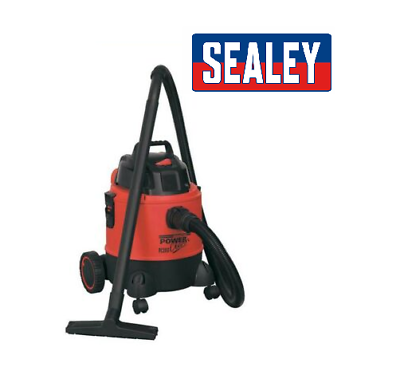 SEALEY VACUUM CLEANER 1250W WET & DRY 20L HOME WORKSHOP SITE HOOVER 240V PC200