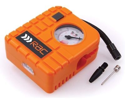 RAC AIR COMPRESSOR 12V MINI CAR VAN BIKE TYRE INFLATOR PUMP INFLATER HP223