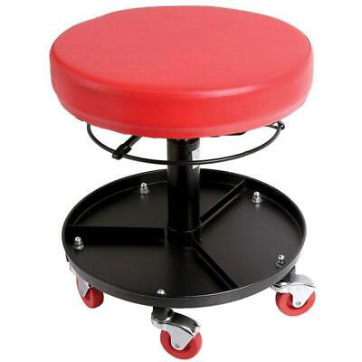 MECHANICS CREEPER SEAT SWIVEL WHEELS STOOL CHAIR TROLLEY PADDED GARAGE CT5096