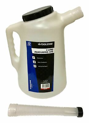 3L Graduated Pourer 3 Litre Fuel Jerry Can Container Measuring Jug AU340