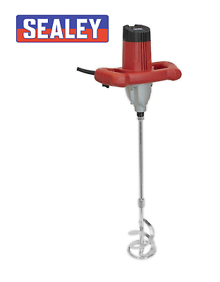 SEALEY PM80L 1220W CEMENT PLASTER MORTAR PAINT MIXER MIXING PADDLE 230V NEW