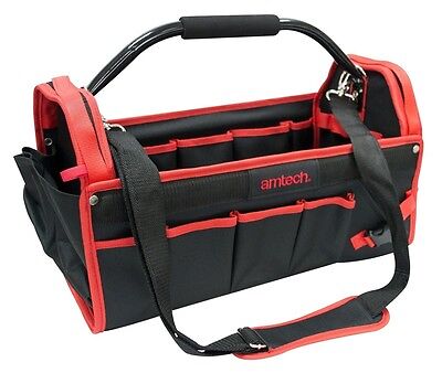 TOOL BAG CADDY 18" 450MM BOX CHEST BAG STORAGE TOTE BAG CASE HEAVY DUTY  N0545