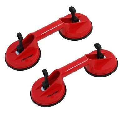 GLASS WINDOW LIFTER X2 DOUBLE 4.5" DENT REMOVER PULLER SUCTION CUP CT5069