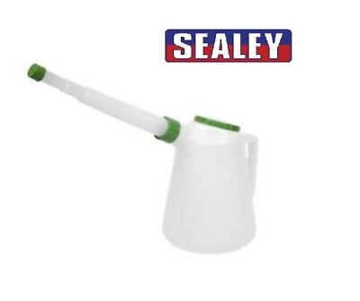 Sealey Graduated Pourer JDL5G 5L 5 Litre Fuel Jerry Can Container Measuring Jug