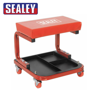 SEALEY CREEPER SEAT MECHANICS GARAGE UNDER CAR INVESTIGATION CRAWLER TRAY SCR9