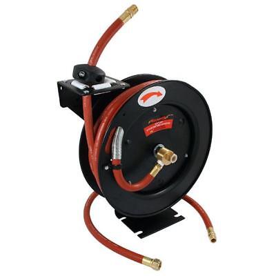 30ft 3/8" Air Hose Reel Retractable Rewind Wall Mountable Air Compressor CT1056