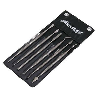 6PC WAX CARVING CHISEL TOOL SET CRAFT CLAY SCULPTING MODELLING CERAMICS CT3157