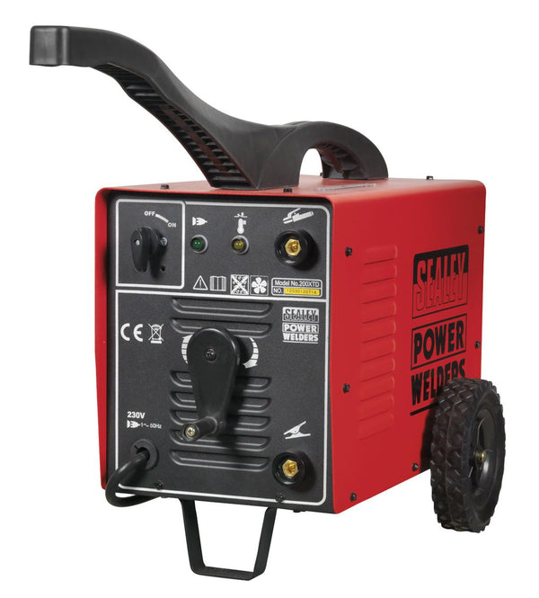 Sealey Arc Welder 200A with Accessory Kit 200XTD