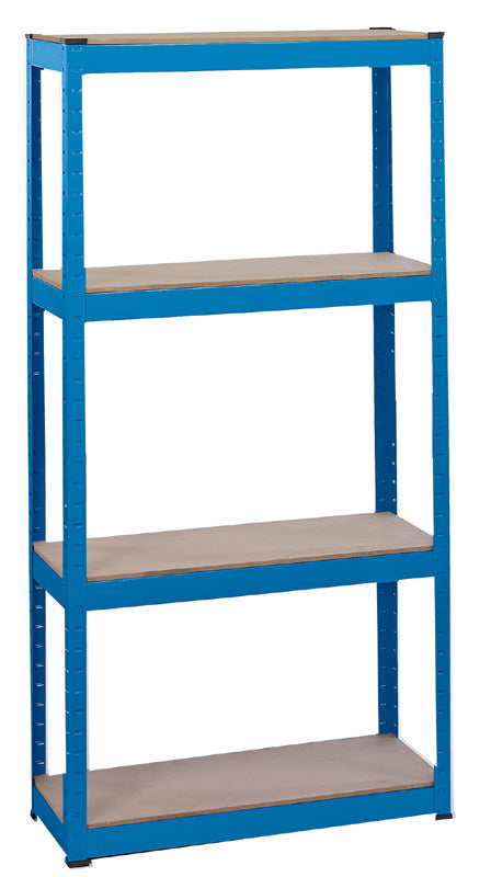 Draper Steel Shelving Unit, 4 Shelves, L760 x W300 x H1520mm 21658