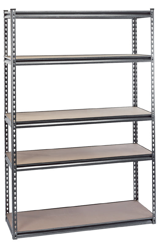 Draper Heavy Duty Steel Shelving Unit, 5 Shelves, L1220 x W450 x H1830mm 21663