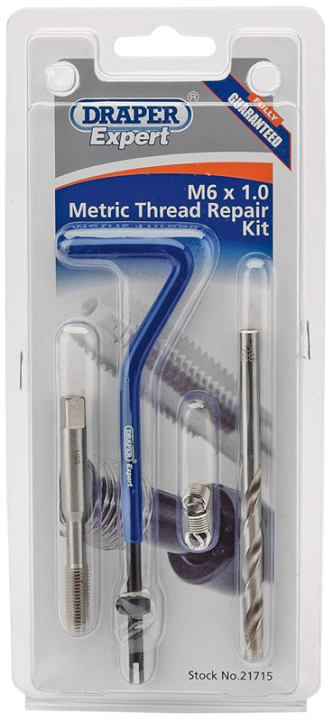 Draper Metric Thread Repair Kit, M6 x 1.0 21715