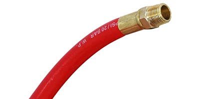 3/8" X 30FT RED RUBBER AIR HOSE LINE