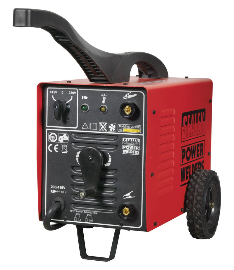 Sealey Arc Welder 220A 230/415V 3ph with Accessory Kit 220XTD