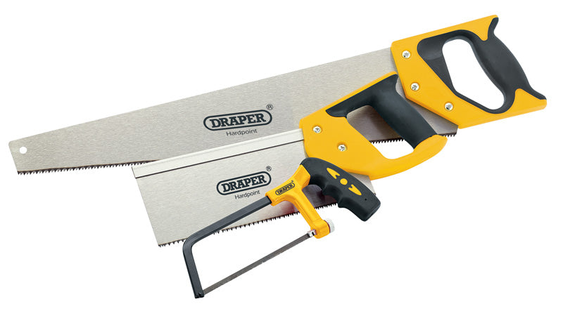 Draper DIY Series 3 Piece Handsaw Set 24346