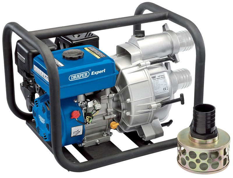 Draper 24579 Expert 750L/Min 7HP Petrol Trash Water Pump