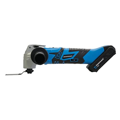 Silverline 948829 18V Multi Tool-1 x 2.0Ah Li-Ion Battery, 240 V, Blue