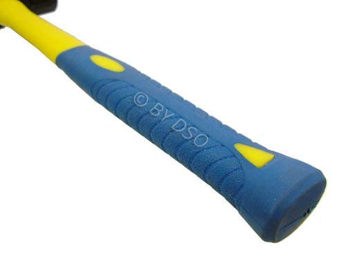 Professional 3Lb Mini Fibreglass Sledge Hammer with Cushioned Grip HM085