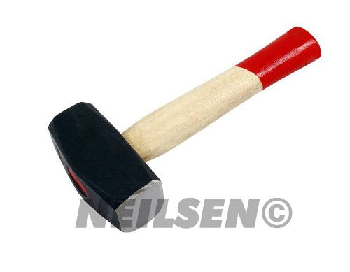 Hammer - 2.0kg Stoning with white wooden handle