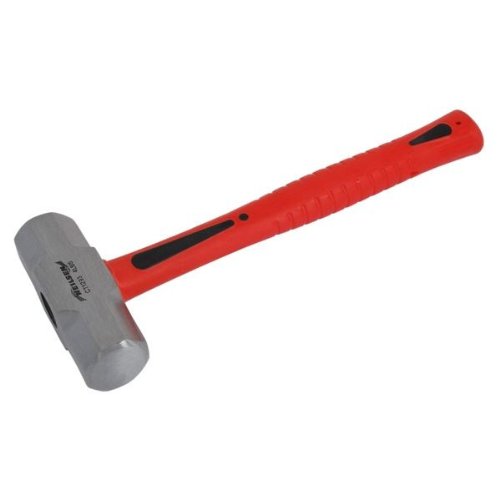 Hammer - 4lb Sledge High Grade Steel Head Heavy Duty Unbreakable Core CT1293