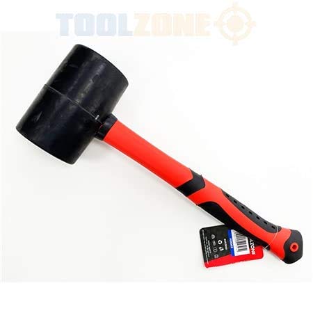 Premium 48oz Rubber Mallet with Quality Handle