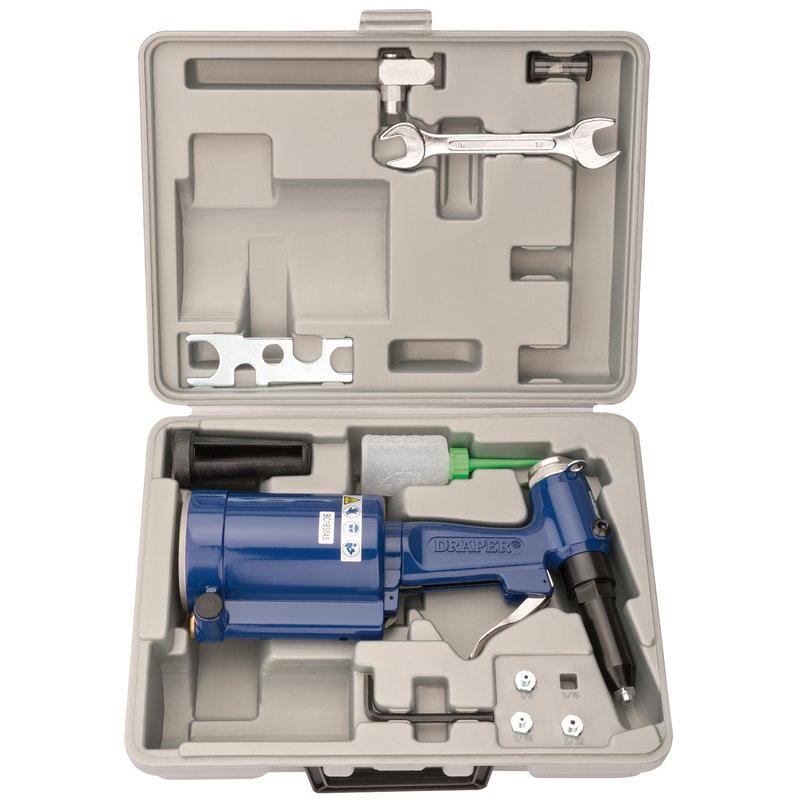 Draper Air Riveter Kit in Case 33746