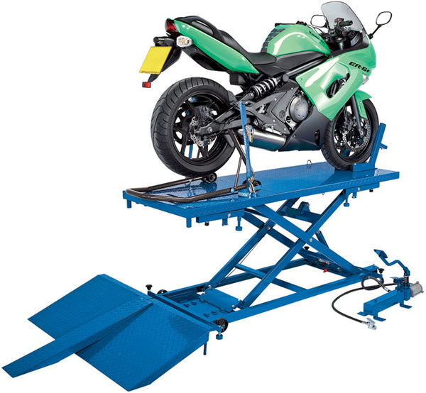 Draper Pneumatic/Hydraulic Motorcycle/ATV Small Garden Machinery Lift, 680kg 37190