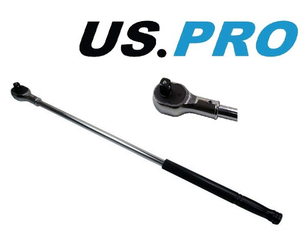 US PRO 3/4" RATCHET LONG BREAKER BAR 40" 1000MM QUICK RELEASE WRENCH 4159