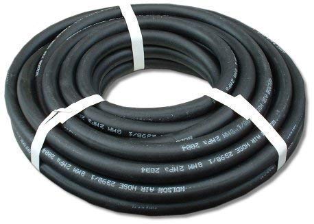 Toolzone 3/8" 50 Foot Rubber Air Hose Hi Vis