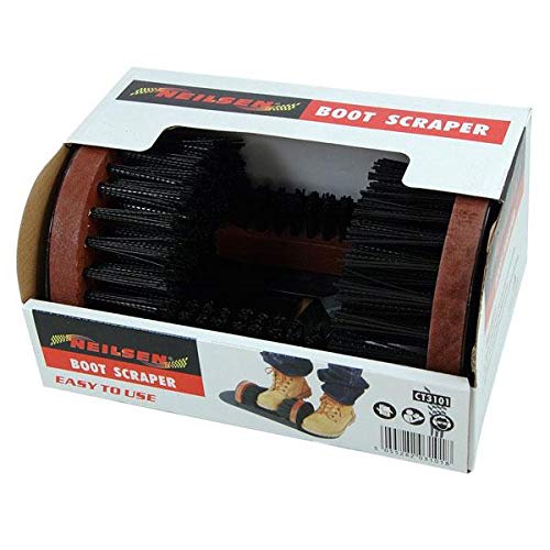 New Heavy Duty Shoe Boot Welly Wiper Brush Scraper Outdoor Door Step Mud Cleaner