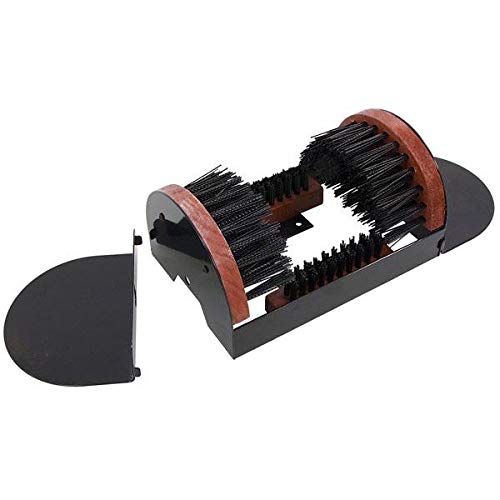 New Heavy Duty Shoe Boot Welly Wiper Brush Scraper Outdoor Door Step Mud Cleaner