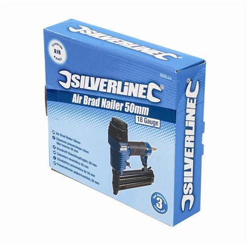 Silverline 868544 50 mm Air Brad Nailer