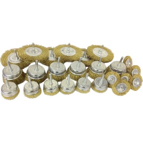 Wire Cup And Wheel Brush Assortment 24pc